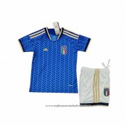 Camisola 1º Italia 2026 Crianca