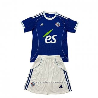 Camisola 1º Strasbourg 2025-2026 Crianca