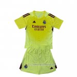 Camisola Real Madrid Goleiro 2025-2026 Crianca Amarelo