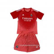 Camisola Real Madrid Goleiro 2025-2026 Crianca Laranja