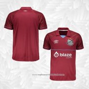 Camisola Santos Goleiro 2023 Vermelho Tailandia