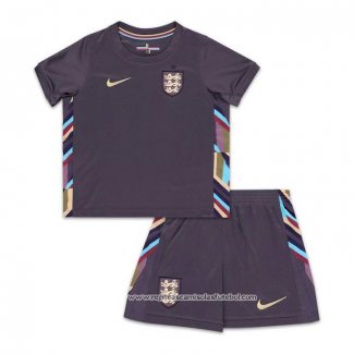 Camisola 2º Inglaterra 2024 Crianca