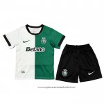 Camisola Sporting Special 2025-2026 Crianca Branco Verde