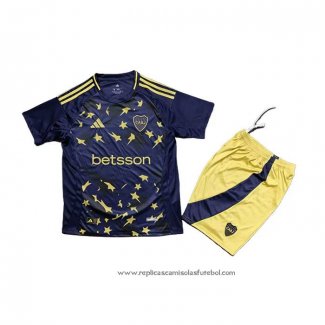 Camisola 3º Boca Juniors 2025 Crianca