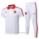 Conjunto Polo del Bayern de Munique 125 Aniversario 2025-2026 Branco