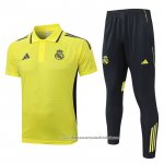 Conjunto Polo del Real Madrid 2025-2026 Amarelo