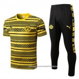 Fato de Treino Dortmund 2022-2023 Manga Curta Amarelo