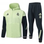 Fato de Treino Hoodie Real Madrid 2025-2026 Verde