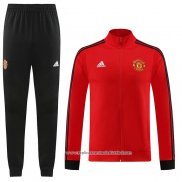 Jaqueta de Treinamento Manchester United 2023-2024 Vermelho