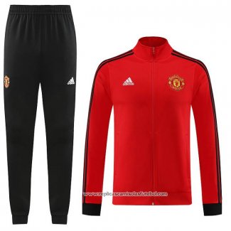 Jaqueta de Treinamento Manchester United 2023-2024 Vermelho