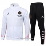 Jaqueta de Treinamento Paris Saint-Germain Jordan 2024-2025 Branco
