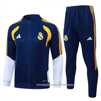 Jaqueta de Treinamento Real Madrid 2026-2027 Crianca Azul