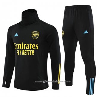 Sueter de Treinamento Arsenal 2023 Crianca Preto