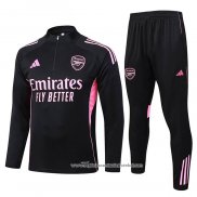 Sueter de Treinamento Arsenal 2025-2026 Preto Rosa