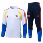 Sueter de Treinamento Colombia 2026-2027 Crianca Branco