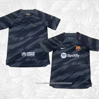 Camisola Barcelona Goleiro 2023-2024 Preto