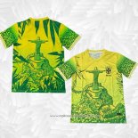Camisola Brasil Jesus 2025-2026 Amarelo Verde Tailandia