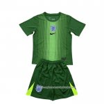 Camisola Inglaterra Goleiro 2025 Crianca Verde