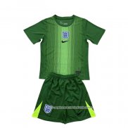 Camisola Inglaterra Goleiro 2025 Crianca Verde