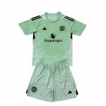 Camisola Manchester United Goleiro 2025-2026 Crianca Verde