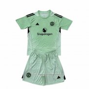 Camisola Manchester United Goleiro 2025-2026 Crianca Verde