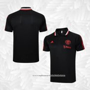 Camisola Polo del Manchester United 2023-2024 Preto