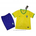 Camisola 1º Brasil 2023 Crianca