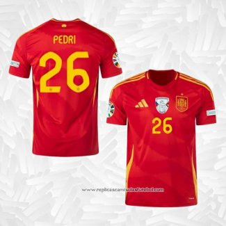 Camisola 1º Espanha Jogador Pedri 2024