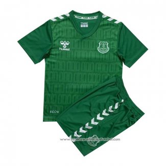 Camisola 1º Everton Goleiro 2023-2024 Crianca