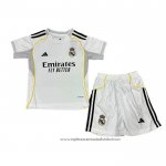 Camisola 1º Real Madrid 2025-2026 Crianca