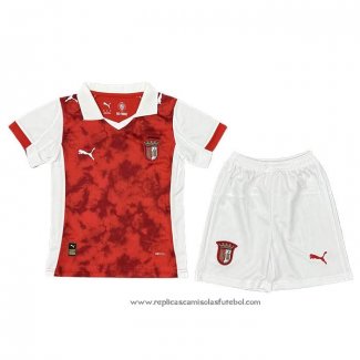 Camisola 1º SC Braga 2025-2026 Crianca