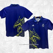Camisola Real Madrid Dragon 2024-2025 Azul Tailandia
