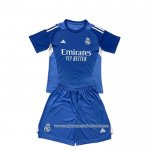 Camisola Real Madrid Goleiro 2025-2026 Crianca Azul