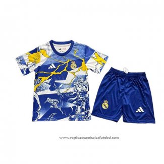 Camisola Real Madrid Special 2025-2026 Crianca Azul