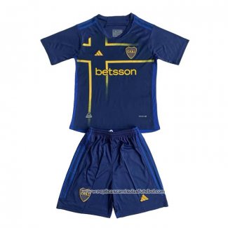 Camisola 3º Boca Juniors 2024 Crianca