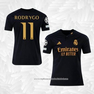 Camisola 3º Real Madrid Jogador Rodrygo 2023-2024