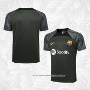 Camisola de Treinamento Barcelona 2023-2024 Verde Oscuro