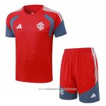 Fato de Treino SC Internacional 2026-2027 Manga Curta Vermelho - Calcas Curta