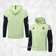 Jaqueta Hoodie Real Madrid 2025-2026 Verde