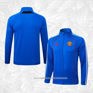 Jaqueta Manchester United 2025-2026 Azul