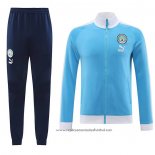 Jaqueta de Treinamento Manchester City 2023-2024 Azul Claro