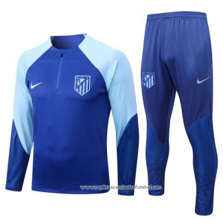 Sueter de Treinamento Atletico Madrid 2022-2023 Azul