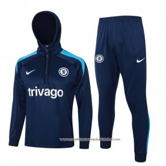 Sueter de Treinamento Chelsea 2024-2025 Azul