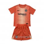 Camisola Inter de Milao Goleiro 2025-2026 Crianca Laranja