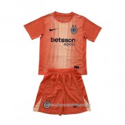 Camisola Inter de Milao Goleiro 2025-2026 Crianca Laranja