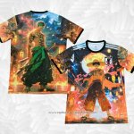 Camisola Japao Anime 2025 Preto Laranja Tailandia