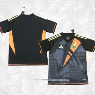 Camisola Mexico Goleiro 2024 Preto Tailandia