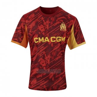 Camisola Olympique Marsella Goleiro 2025-2026 Vermelho