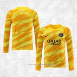 Camisola Paris Saint-Germain Goleiro 2023-2024 Manga Comprida Amarelo