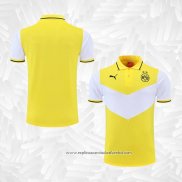 Camisola Polo del Dortmund 2022-2023 Amarelo y Branco